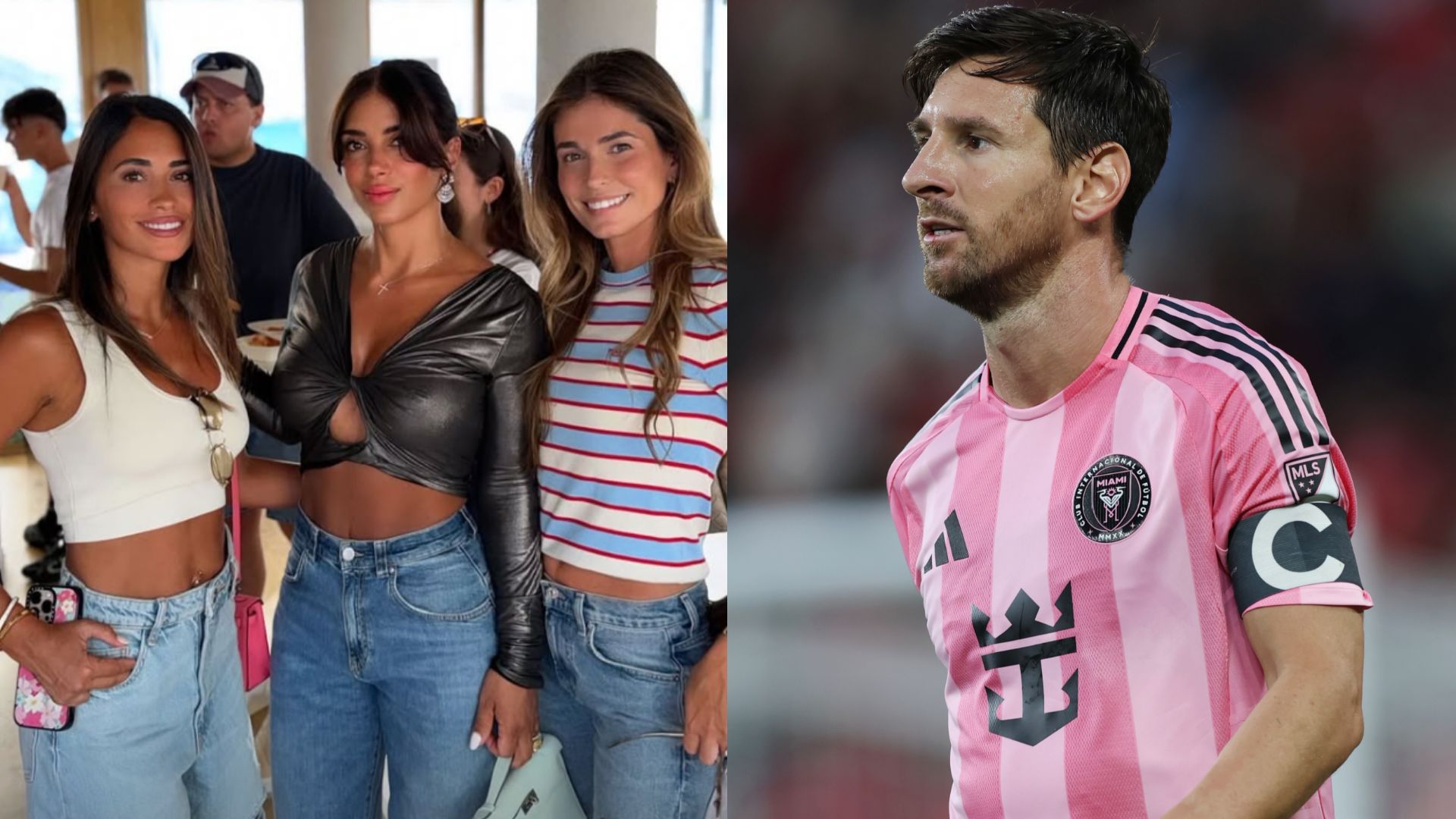 Girls holiday! Antonela Roccuzzo reunites with wives of exBarcelona